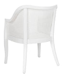 Safavieh Maika Dining Chair White Wood DCH9500A