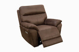 Porter Designs Pagosa Power Transitional Recliner Brown 03-202C-42-8190