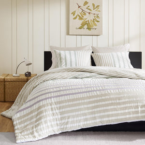 INK+IVY Sutton Casual| 100% Cotton Yarn Dyed Duvet Mini Set II12-033