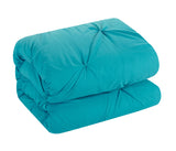 Daya Turquoise King 4pc Duvet Set