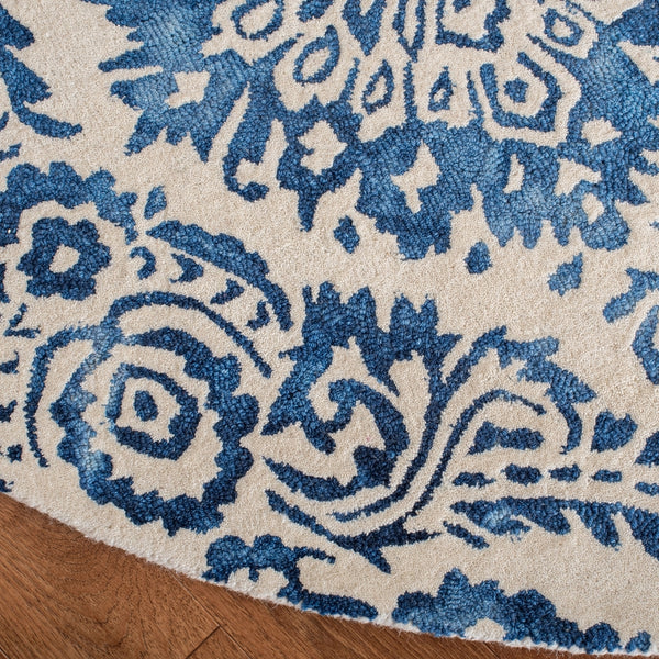 Safavieh Dip Dye 210 Hand Tufted 80% Wool/10% Cotton/10% Latex Rug DDY210M-3