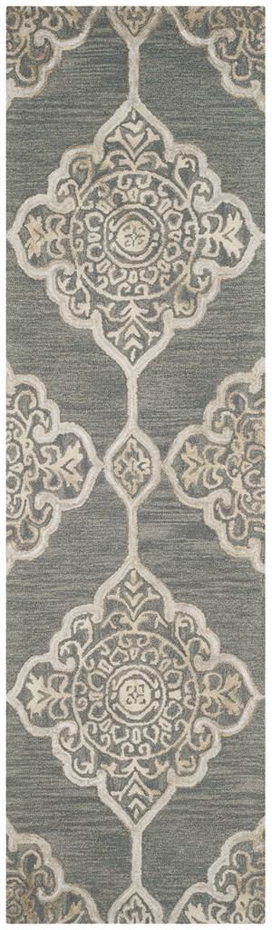 Safavieh Dip Dye 510 Hand Tufted Wool/Silk Rug DDY510B-9