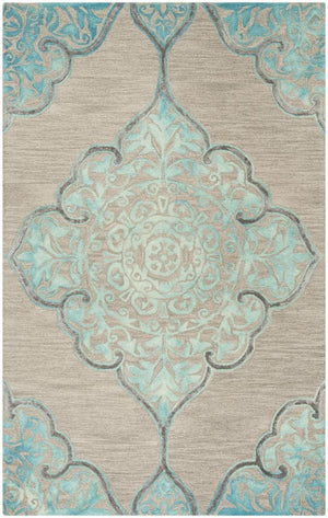 Safavieh Dip Dye 510 Hand Tufted Wool/Silk Rug DDY510C-9