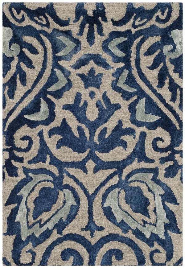 Safavieh Dip Dye 511 Hand Tufted Wool/Silk Rug DDY511K-3