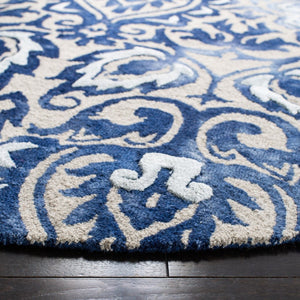 Safavieh Dip Dye 511 Hand Tufted Wool/Silk Rug DDY511K-3