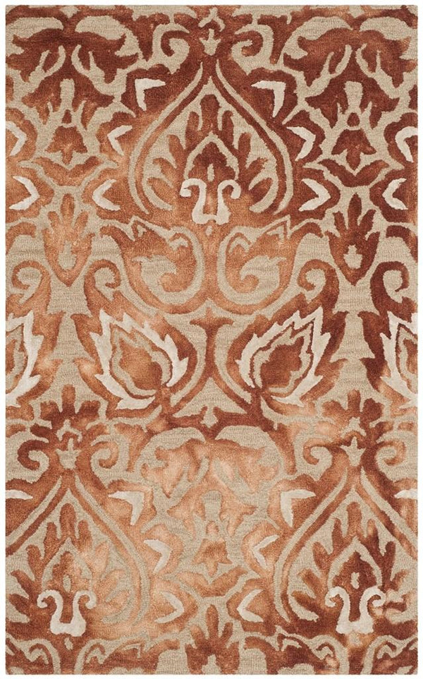 Safavieh Dip Dye 511 Hand Tufted Wool/Silk Rug DDY511Q-3