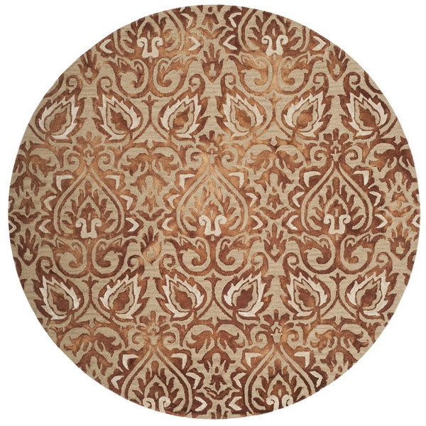 Safavieh Dip Dye 511 Hand Tufted Wool/Silk Rug DDY511Q-3