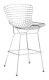 EE2629 Steel Modern Commercial Grade Bar Chair Set - Set of 2