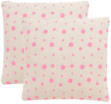 Candy Buttons Pillow Embroidered Linen 20