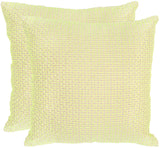 Set of 2 - Box Stitch  Pillow