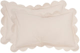 Safavieh Pinafore  Pillow -Set Of 2 Antique White Cotton  DEC457A-2020-SET2