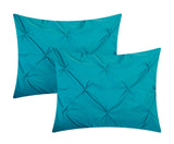 Daya Turquoise King 4pc Duvet Set