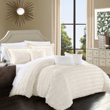 Hadassah Beige Queen 6pc Comforter Set