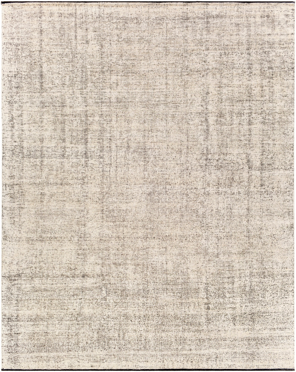 Derya DER-2300 Global Silk Rug DER2300-81012 Cream, Black 100% Silk 8'10" x 12'