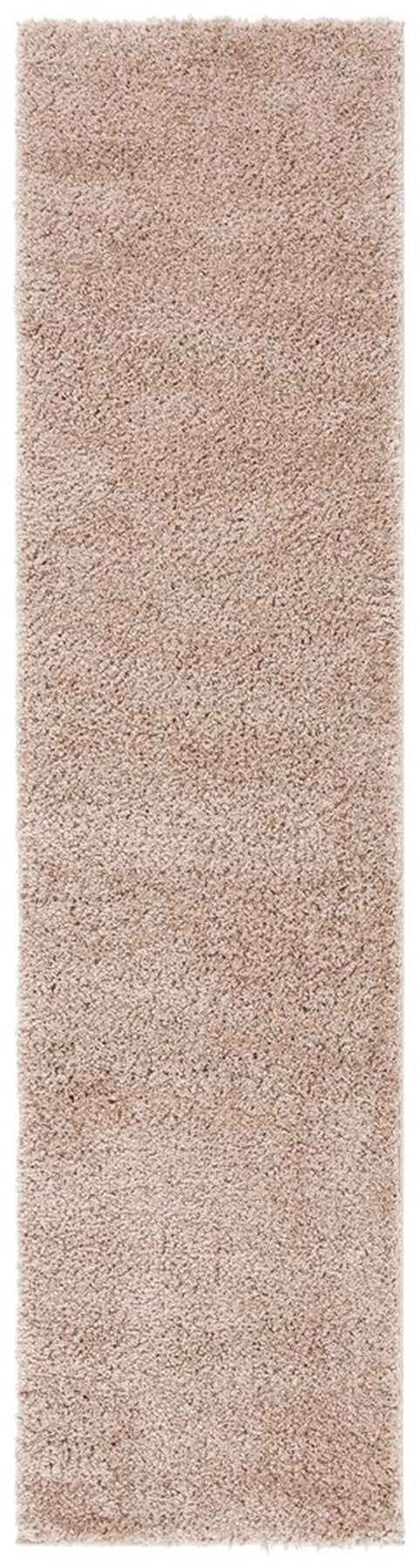 Decora Shaggy 100 Decora Shaggy 101 Shag & Flokati Power Loomed 100% Polyester Rug Tan