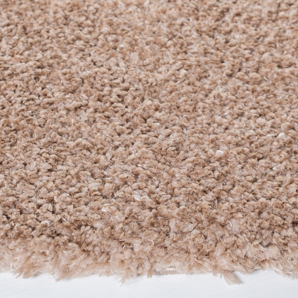 Decora Shaggy 100 Decora Shaggy 101 Shag & Flokati Power Loomed 100% Polyester Rug Tan