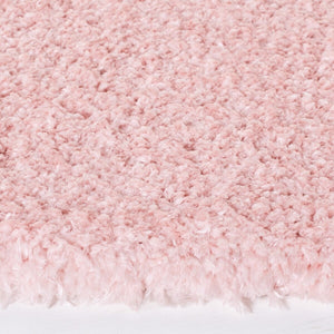 Decora Shaggy 100 Decora Shaggy 101 Shag & Flokati Power Loomed 100% Polyester Rug Pink