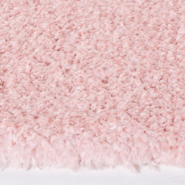 Decora Shaggy 100 Decora Shaggy 101 Shag & Flokati Power Loomed 100% Polyester Rug Pink