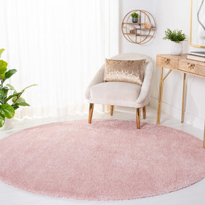 Decora Shaggy 100 Decora Shaggy 101 Shag & Flokati Power Loomed 100% Polyester Rug Pink