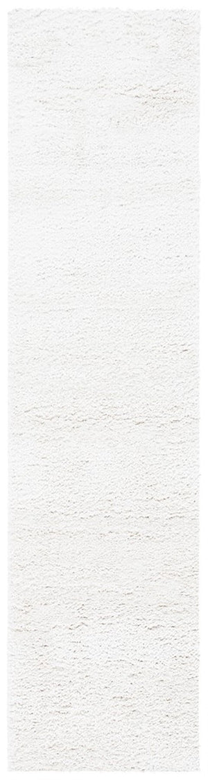 Decora Shaggy 100 Decora Shaggy 101 Shag & Flokati Power Loomed 100% Polyester Rug Ivory