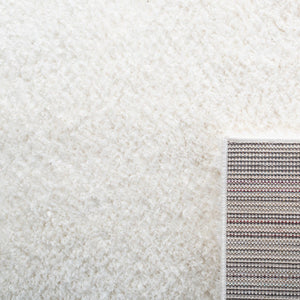 Decora Shaggy 100 Decora Shaggy 101 Shag & Flokati Power Loomed 100% Polyester Rug Ivory