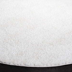 Decora Shaggy 100 Decora Shaggy 101 Shag & Flokati Power Loomed 100% Polyester Rug Ivory