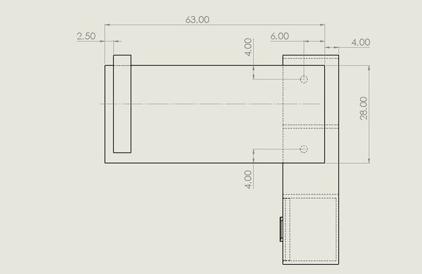 VIG Furniture Nova Domus Boston Modern Glass & Faux Concrete Desk VGANBOSTON
