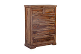 Porter Designs Taos Solid Sheesham Wood Natural Chest Brown 04-196-03-9048H