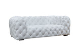 VIG Furniture Divani Casa Dexter - Transitional White Full Italian Leather Sofa VGCA114-WHT-S