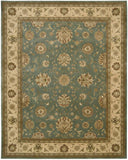 Nourison Nourison 2000 2210 Persian Handmade Tufted Indoor Area Rug Blue 8'6" x 11'6" 99446593788