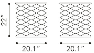 Zuo Modern Duke Marble, MDF, Aluminum Modern Commercial Grade Side Table White, Antique Bronze Marble, MDF, Aluminum