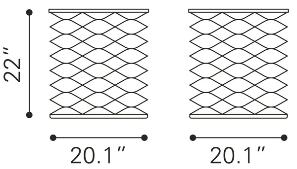 Zuo Modern Duke Marble, MDF, Aluminum Modern Commercial Grade Side Table White, Antique Bronze Marble, MDF, Aluminum