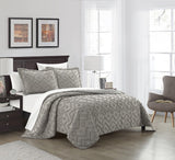 Cody Grey King 7pc Quilt Set