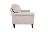 Porter Designs Kason Microfiber Traditional Loveseat Cream 01-216C-02-4010