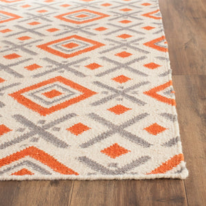 Safavieh Dhurries DHU116 Hand Woven Flat Weave Rug