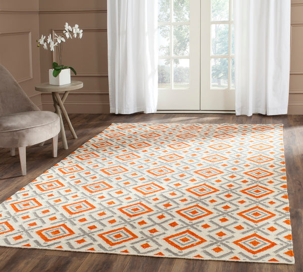 Safavieh Dhurries DHU116 Hand Woven Flat Weave Rug