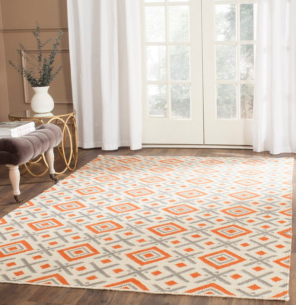 Safavieh Dhurries DHU116 Hand Woven Flat Weave Rug