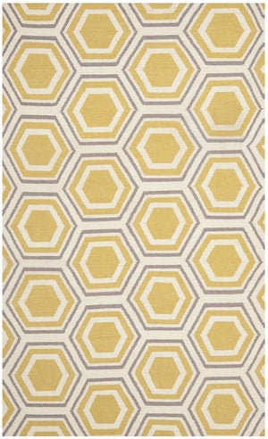 Safavieh Dhurries 202 Hand Woven Flat Weave Wool Rug DHU202A-3