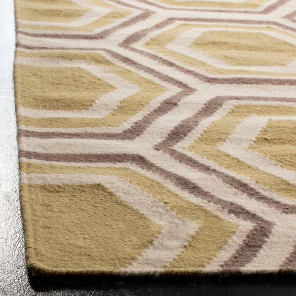 Safavieh Dhurries 202 Hand Woven Flat Weave Wool Rug DHU202A-3