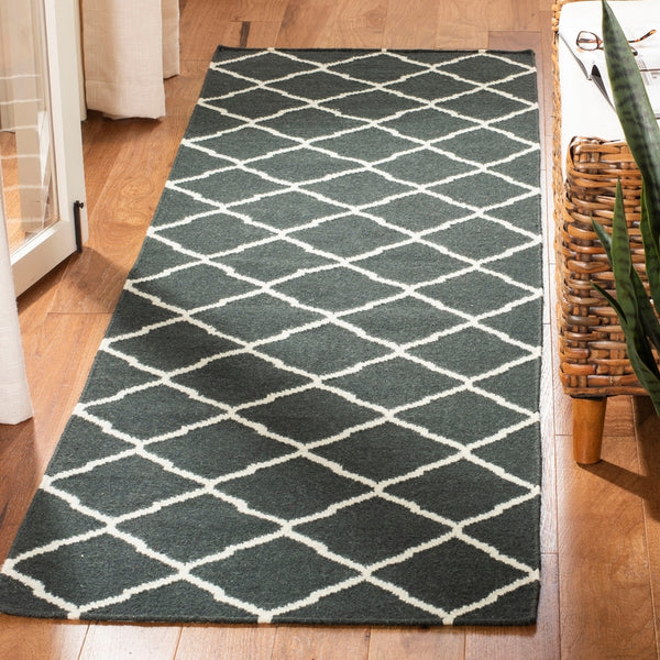Safavieh Dhurries 204 Hand Woven Flat Weave Wool Rug DHU204A-3
