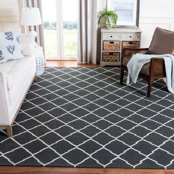 Safavieh Dhurries 204 Hand Woven Flat Weave Wool Rug DHU204A-3