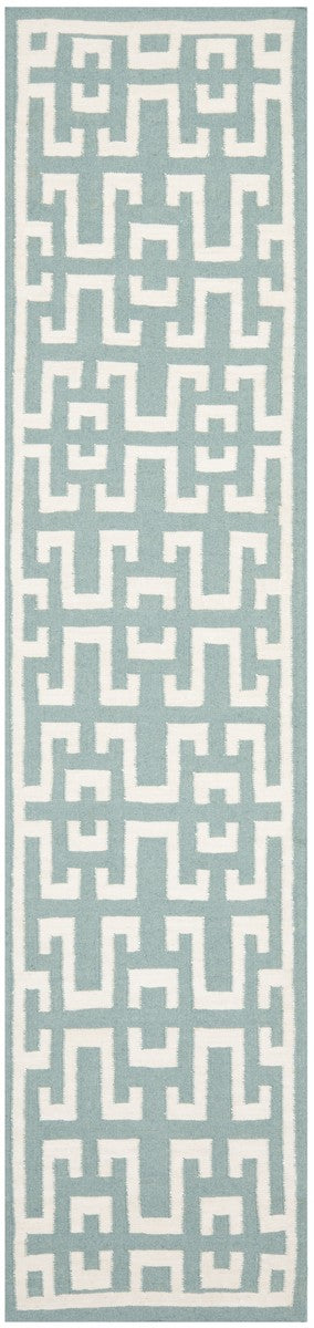 Safavieh Dhurries 621 Hand Woven Flat Weave 50% Banana Silk/30% Wool/20% Cotton Rug DHU621A-3