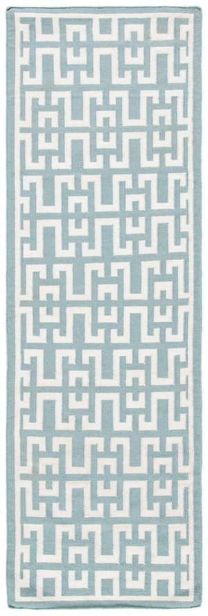 Safavieh Dhurries 621 Hand Woven Flat Weave 50% Banana Silk/30% Wool/20% Cotton Rug DHU621A-3