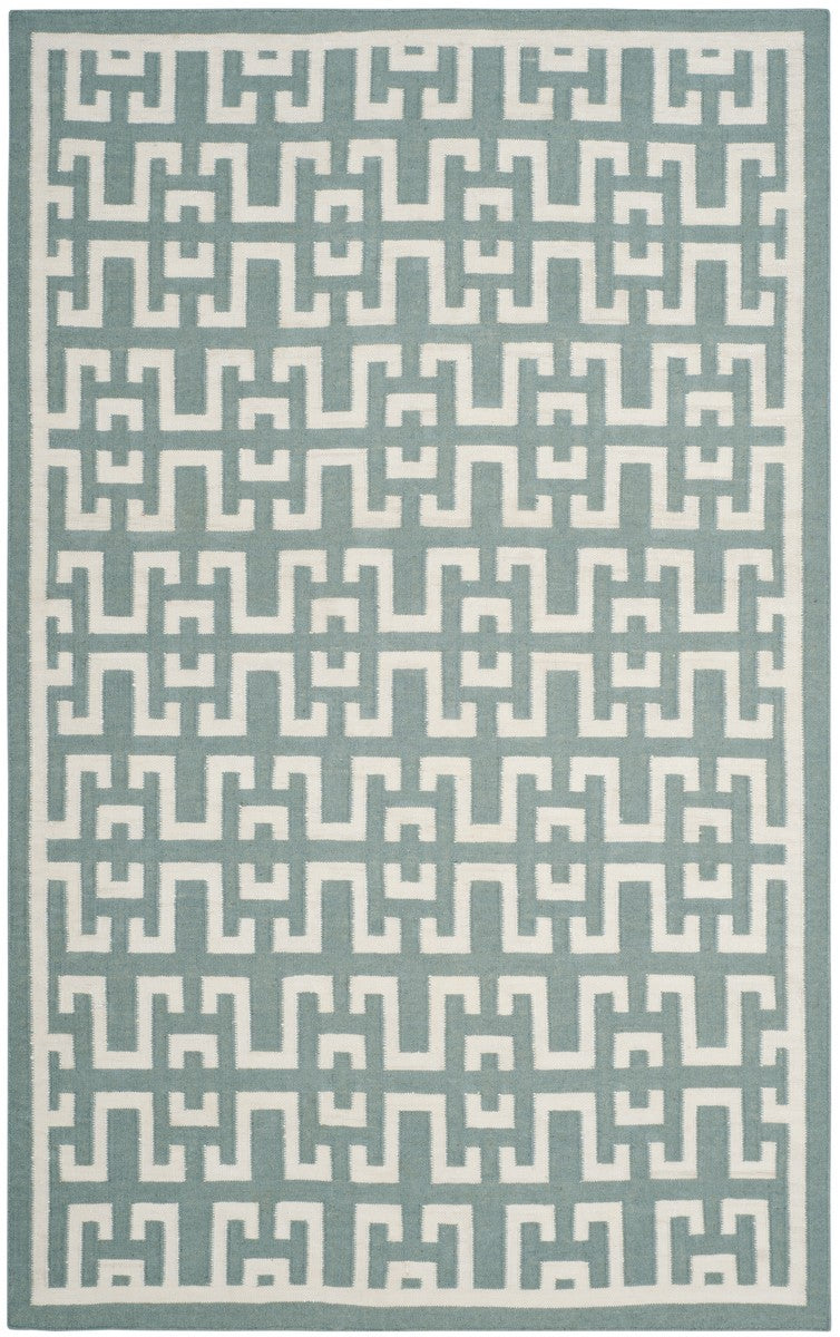 Safavieh Dhurries 621 Hand Woven Flat Weave 50% Banana Silk/30% Wool/20% Cotton Rug DHU621A-3