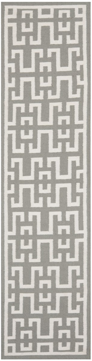 Safavieh Dhurries 621 Flat Weave 50% Banana Silk/30% Wool/20% Cotton Rug DHU621B-3