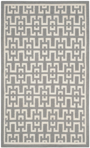 Safavieh Dhurries 621 Flat Weave 50% Banana Silk/30% Wool/20% Cotton Rug DHU621B-3