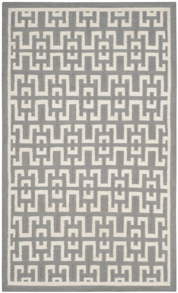 Safavieh Dhurries 621 Flat Weave 50% Banana Silk/30% Wool/20% Cotton Rug DHU621B-3