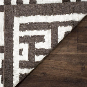 Safavieh Dhurries 621 Flat Weave 50% Banana Silk/30% Wool/20% Cotton Rug DHU621C-3