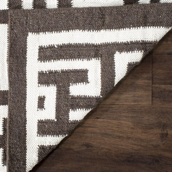 Safavieh Dhurries 621 Flat Weave 50% Banana Silk/30% Wool/20% Cotton Rug DHU621C-3