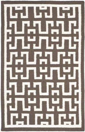 Safavieh Dhurries 621 Flat Weave 50% Banana Silk/30% Wool/20% Cotton Rug DHU621C-3